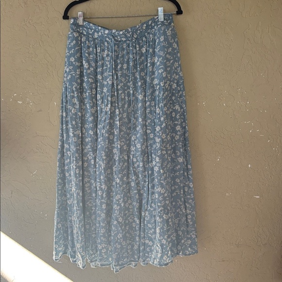 Torrid Shirred Tiered Maxi Skirt - Picture 2 of 7